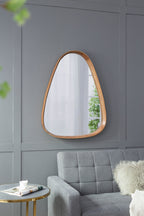 Miroir en bois Walker Edison | Design incurvé