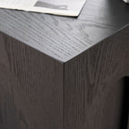 Walker Edison | Table d'appoint carrée Curve Design 