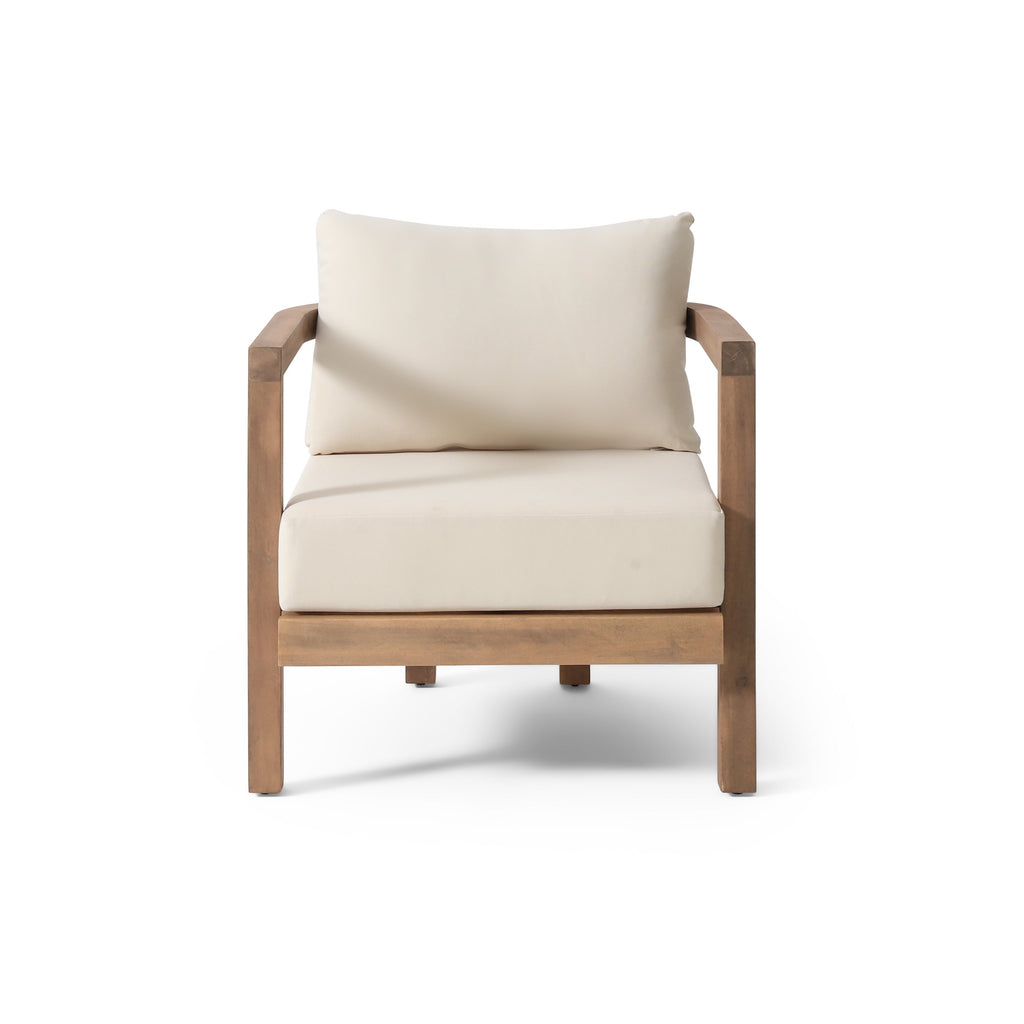 Walker Edison | Fauteuil club de jardin moderne en bois d'acacia 