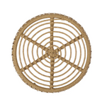 Ensemble de conversation d'extérieur rétro en osier Walker Edison |