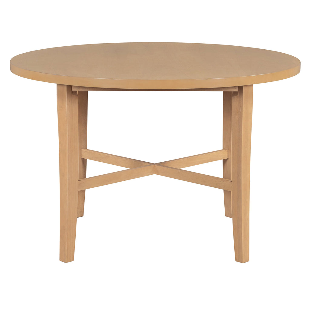 Walker Edison | Ensemble de salle à manger rétro simple 5 pièces avec 4 chaises 