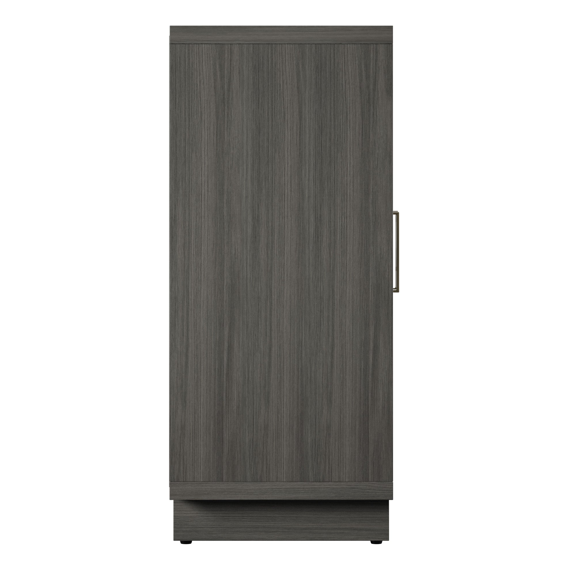 Buffet/lambris de style bohème côtier en lin avec étagères de rangement