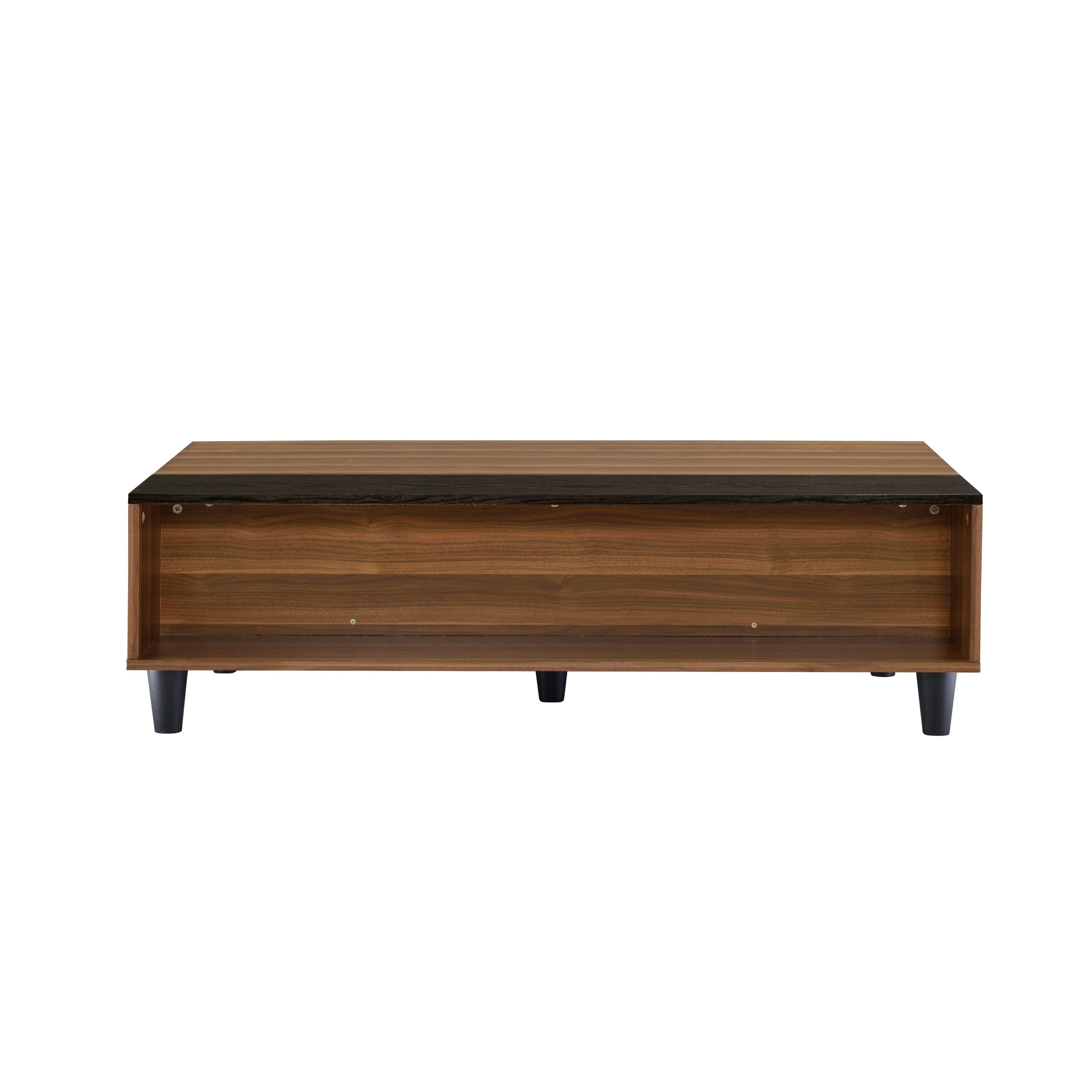 Walker Edison | Avala Table basse et bureau convertibles avec plateau relevable
