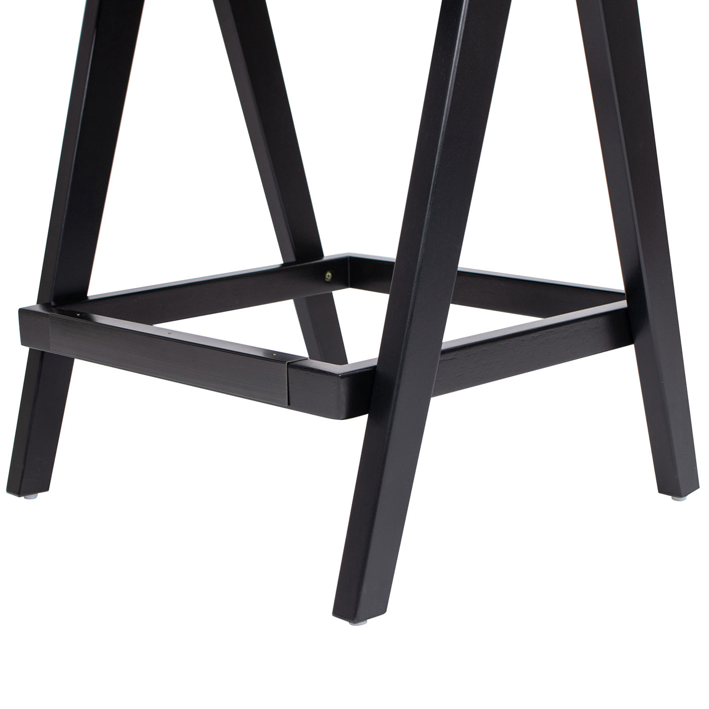 Tabouret de bar Milan 25,5' moderne en résine bouclée avec dossier et accoudoirs, lot de 3 