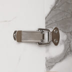 Îlot de cuisine de 181 cm avec table à manger extensible, nombreux rangements et prise électrique