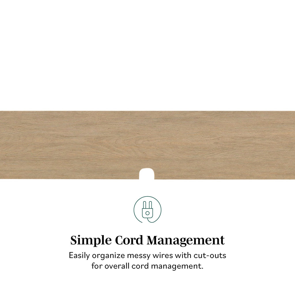 Meuble TV flottant Hamkke Boho à 2 portes