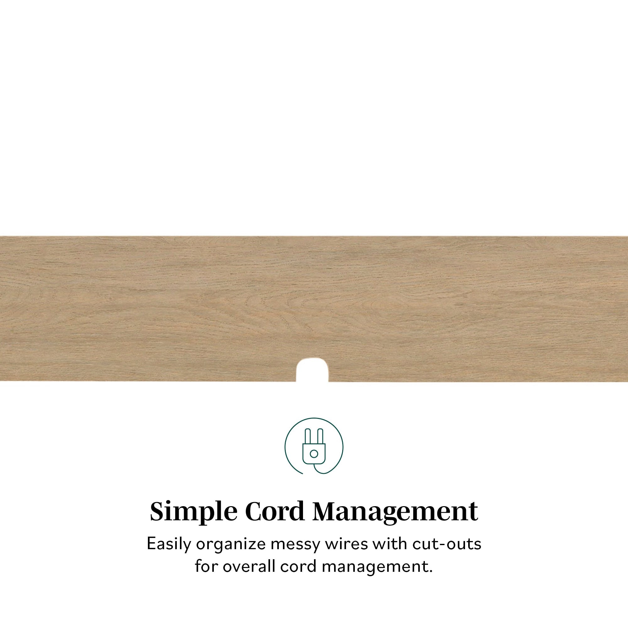 Meuble TV flottant Hamkke Boho à 2 portes