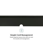 Meuble TV minimaliste flottant