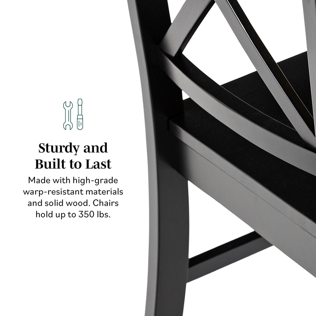 Ensemble de 2 chaises de salle à manger Millwright