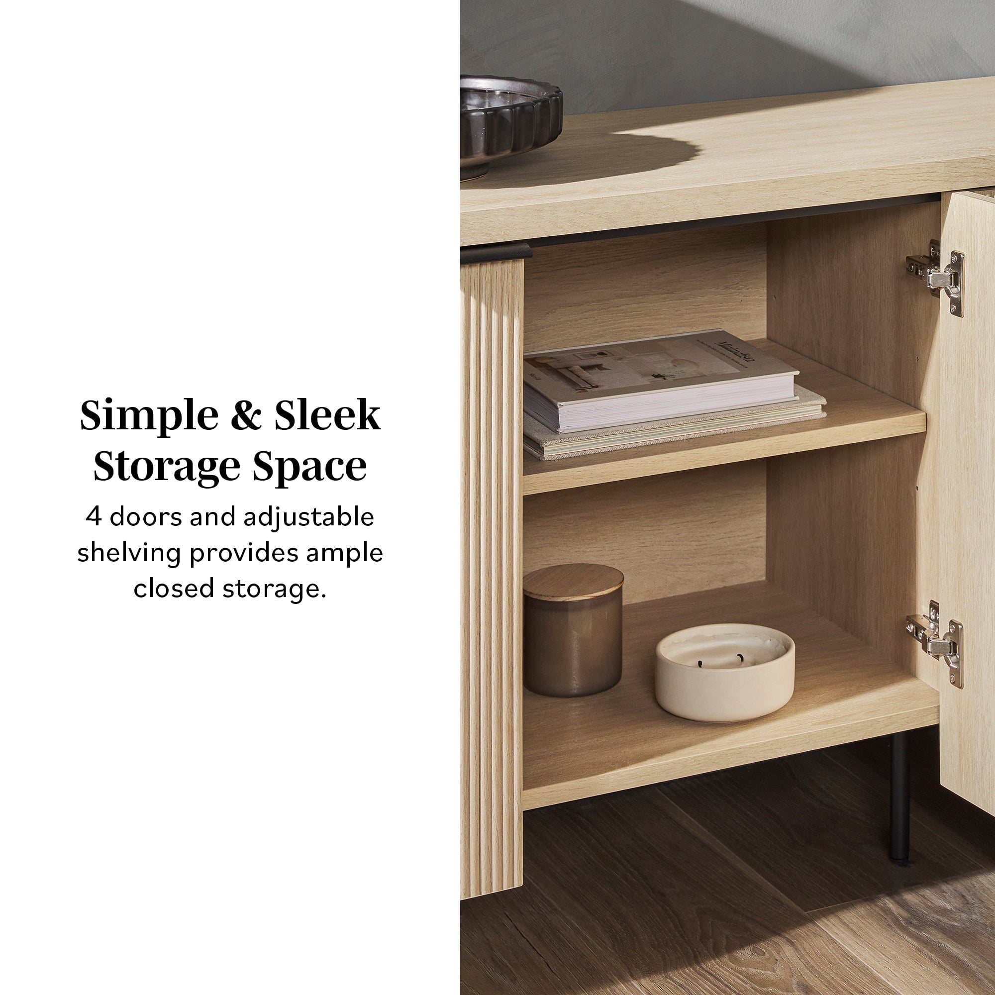 Buffet et meuble TV scandinaves Reema