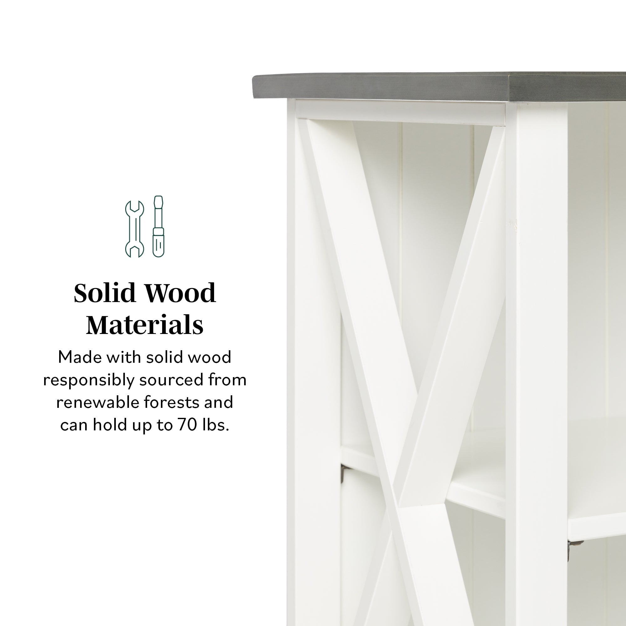 Étagère Lucas de ferme