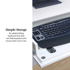 Bureau Clara avec étagère