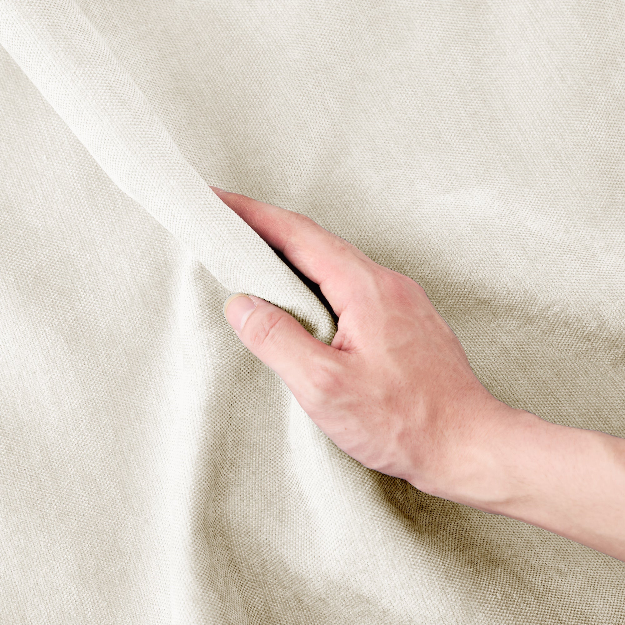 Walker Edison | Canapé d'angle en chenille et mousse haute résilience avec poufs 