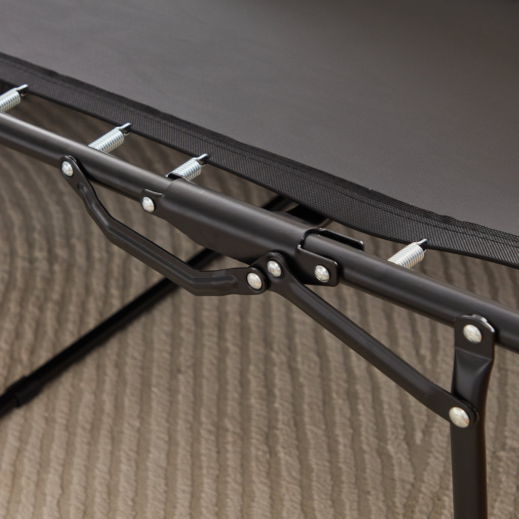 Walker Edison | Canapé-lit futon en velours côtelé gris