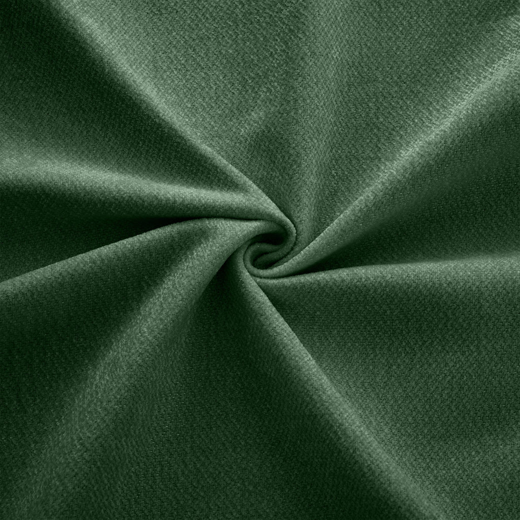 Walker Edison | Élégant canapé d'angle en chenille verte avec assise de rangement et pouf