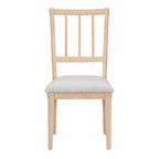 Walker Edison | Charmant ensemble de salle à manger rustique rond 5 pièces avec chaises et banc incurvé 