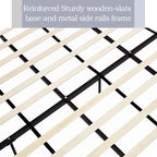 Walker Edison | Tête de lit haute en velours 54 pour lit Queen rembourré