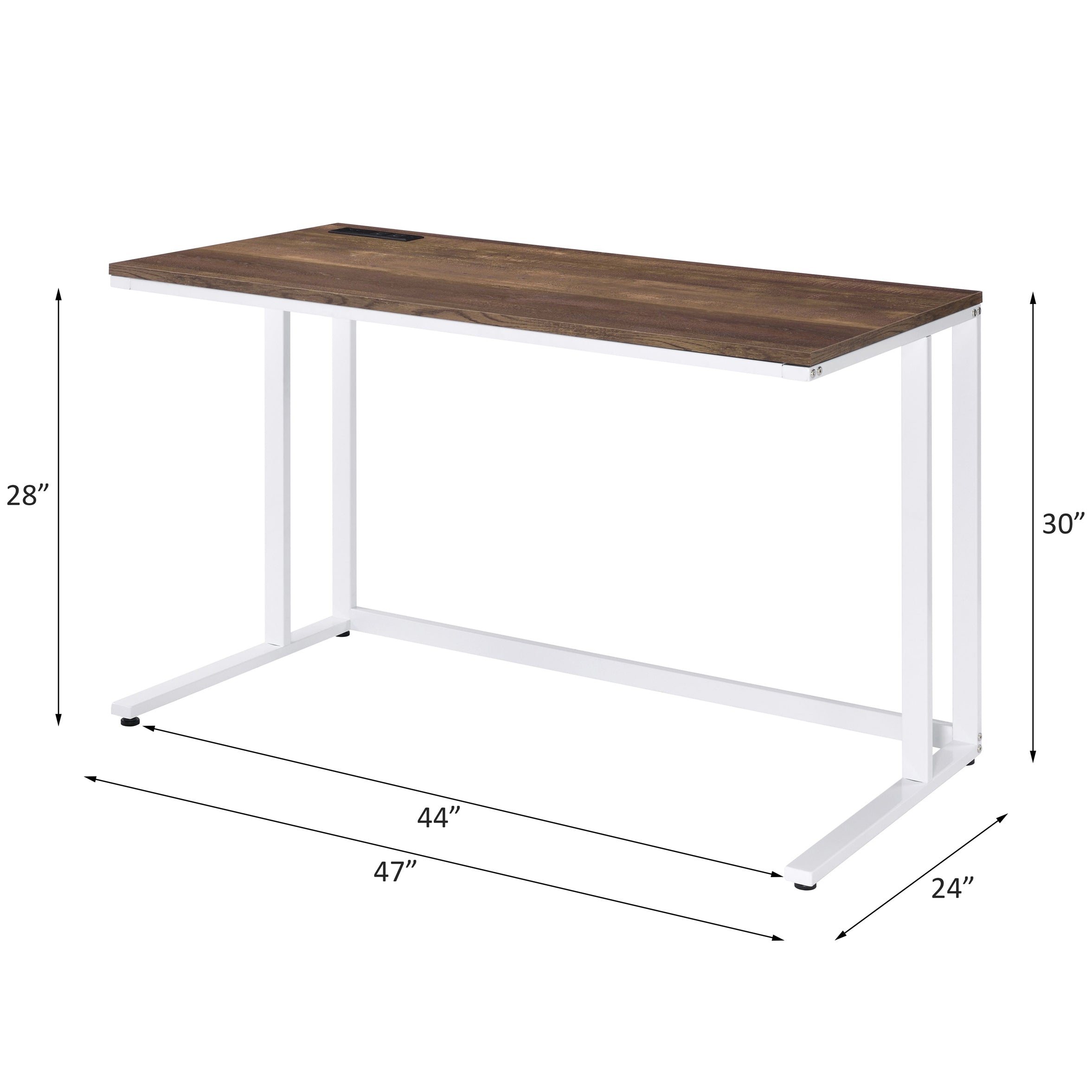 Bureau Walker Edison avec port USB