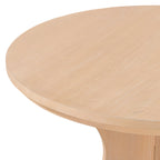 Walker Edison | Charmant ensemble de salle à manger rustique rond 5 pièces avec chaises et banc incurvé 