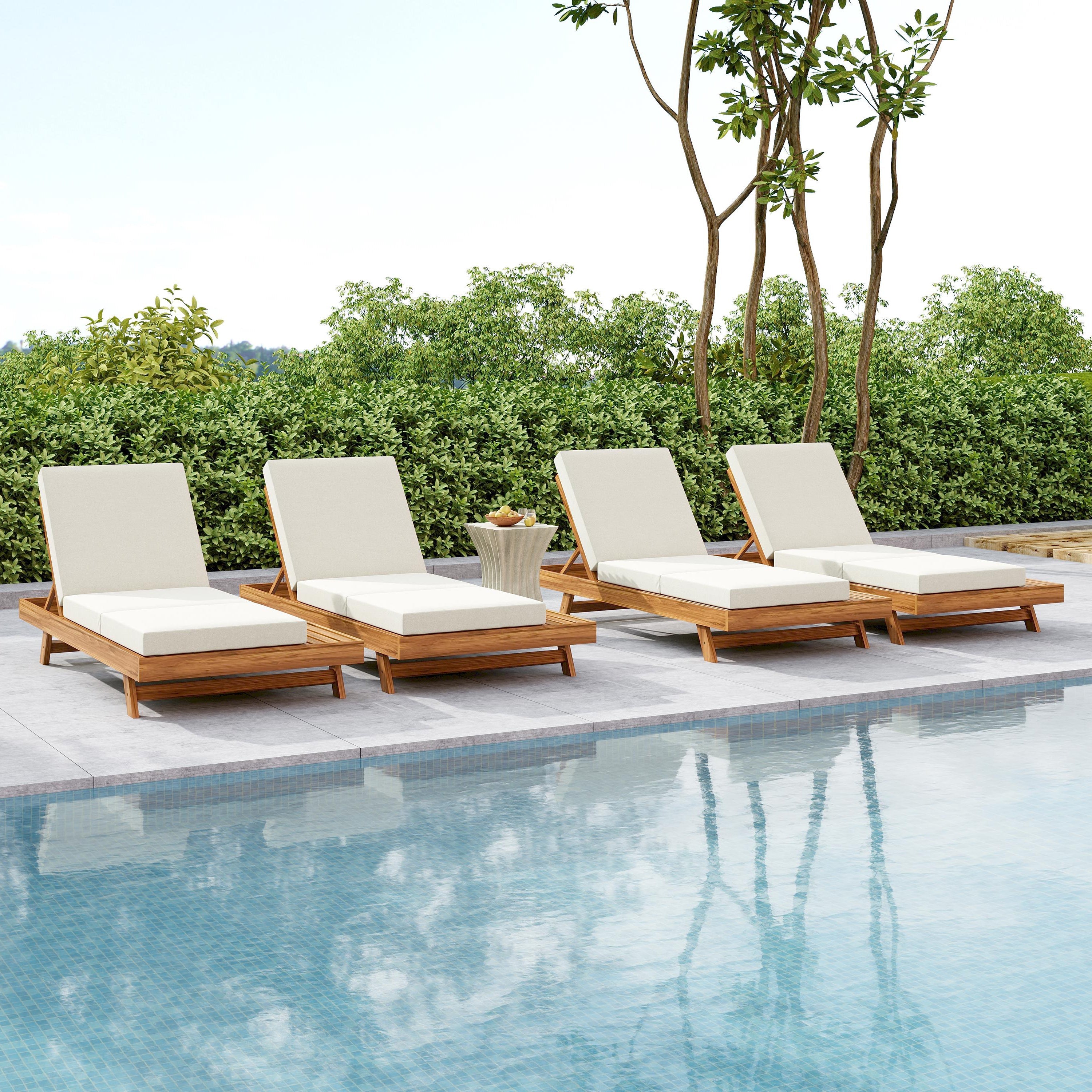 Chaise longue de jardin Walker Edison |