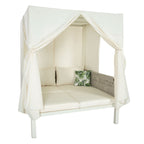 Walker Edison | Bain de soleil chic pour terrasse extérieure avec rideaux