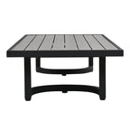 Ensemble de canapés d'extérieur en acier au design incurvé Walker Edison | 