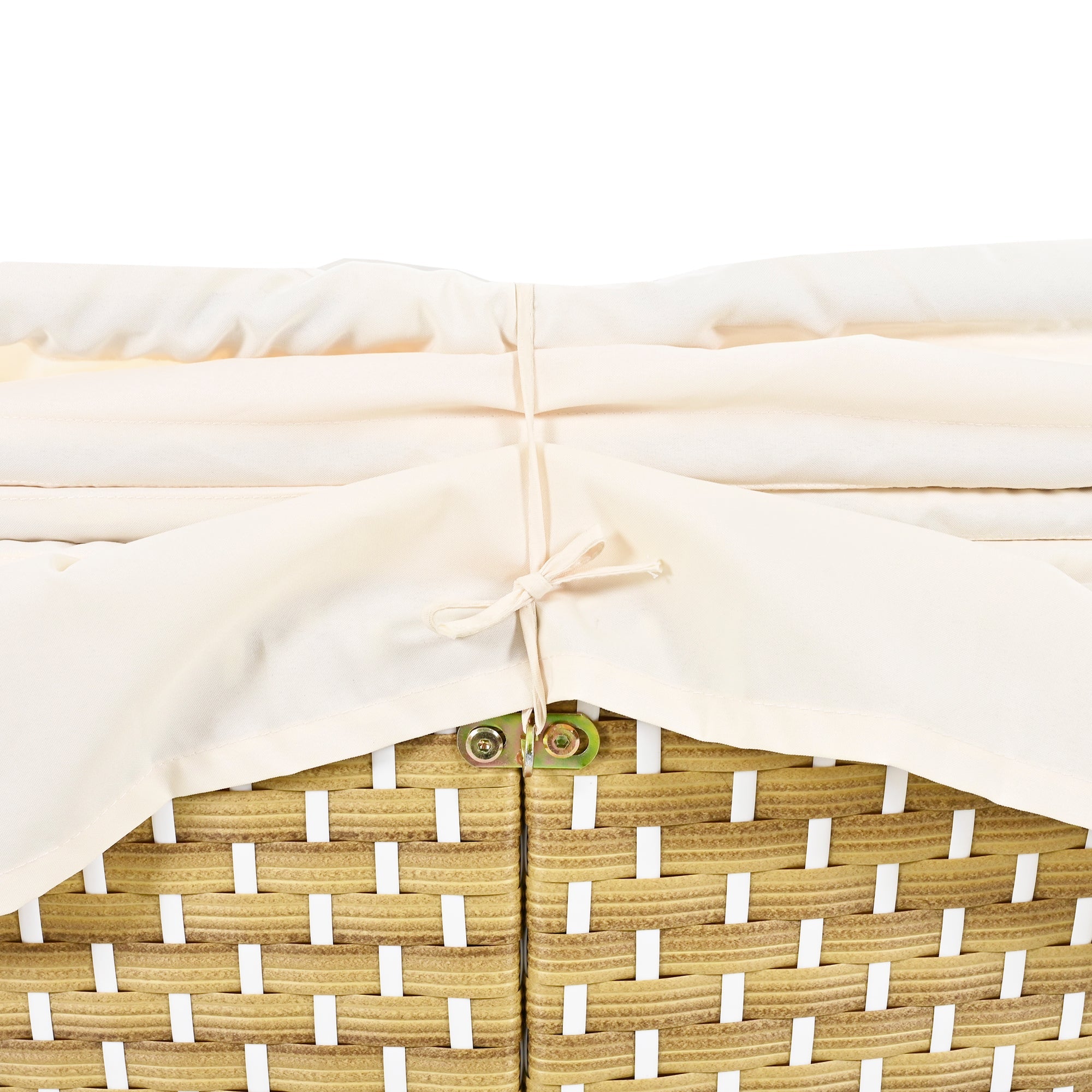 Walker Edison | Ensemble de canapés de jardin modulaires ronds pour bain de soleil