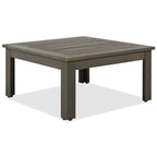 Ensemble de canapé d'extérieur 4 pièces en bois d'acacia Walker Edison |