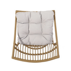 Ensemble de conversation d'extérieur rétro en osier Walker Edison |