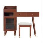 Walker Edison | Coiffeuse moderne avec tiroirs