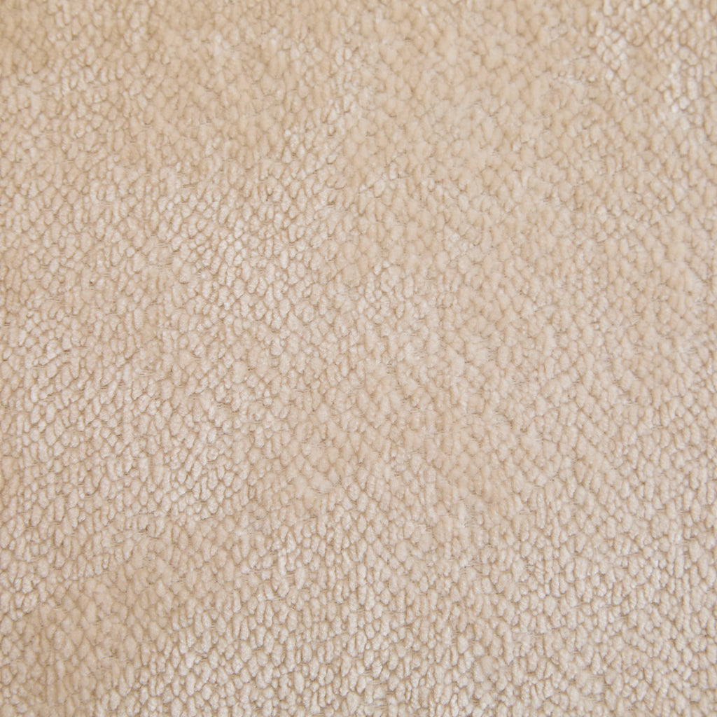 Canapé bouclé style années 50 avec piètement en bois massif 