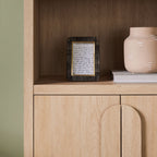 Bibliothèque moderne Chantelle avec armoire