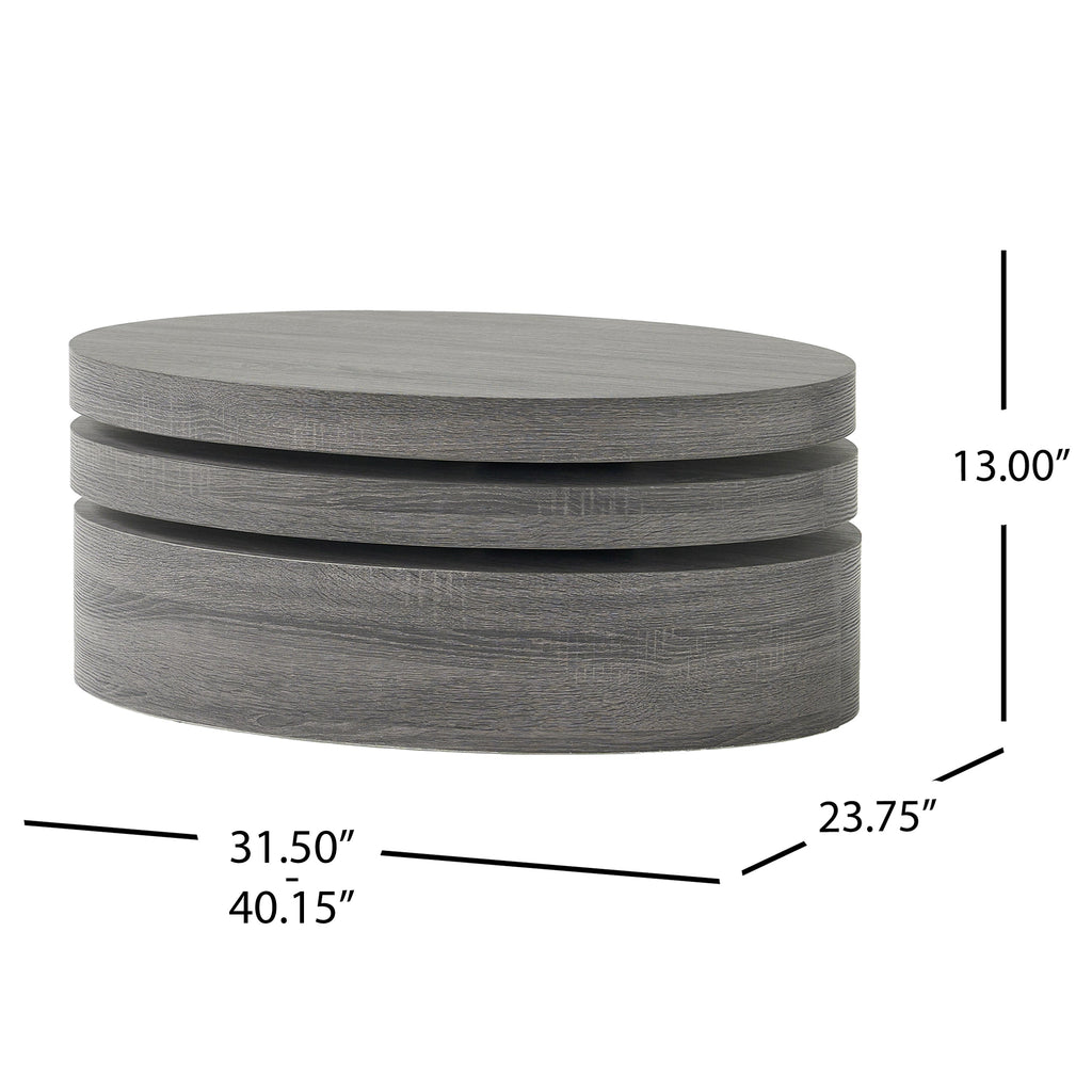 Walker Edison | Table basse pivotante minimaliste 