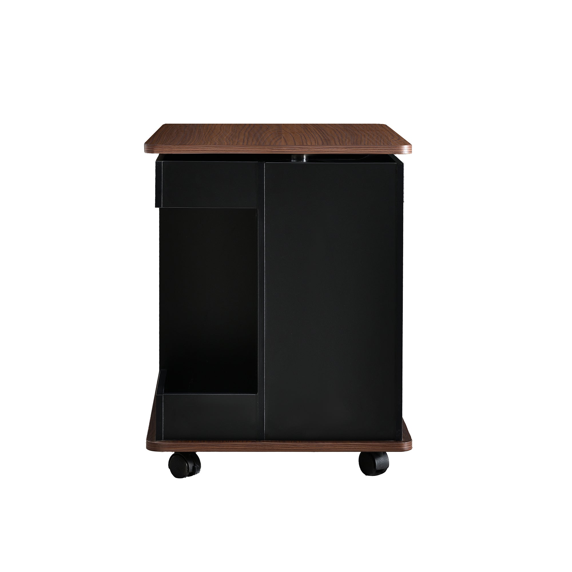 Walker Edison | Table d'appoint multifonctionnelle moderne et réglable avec plateau relevable