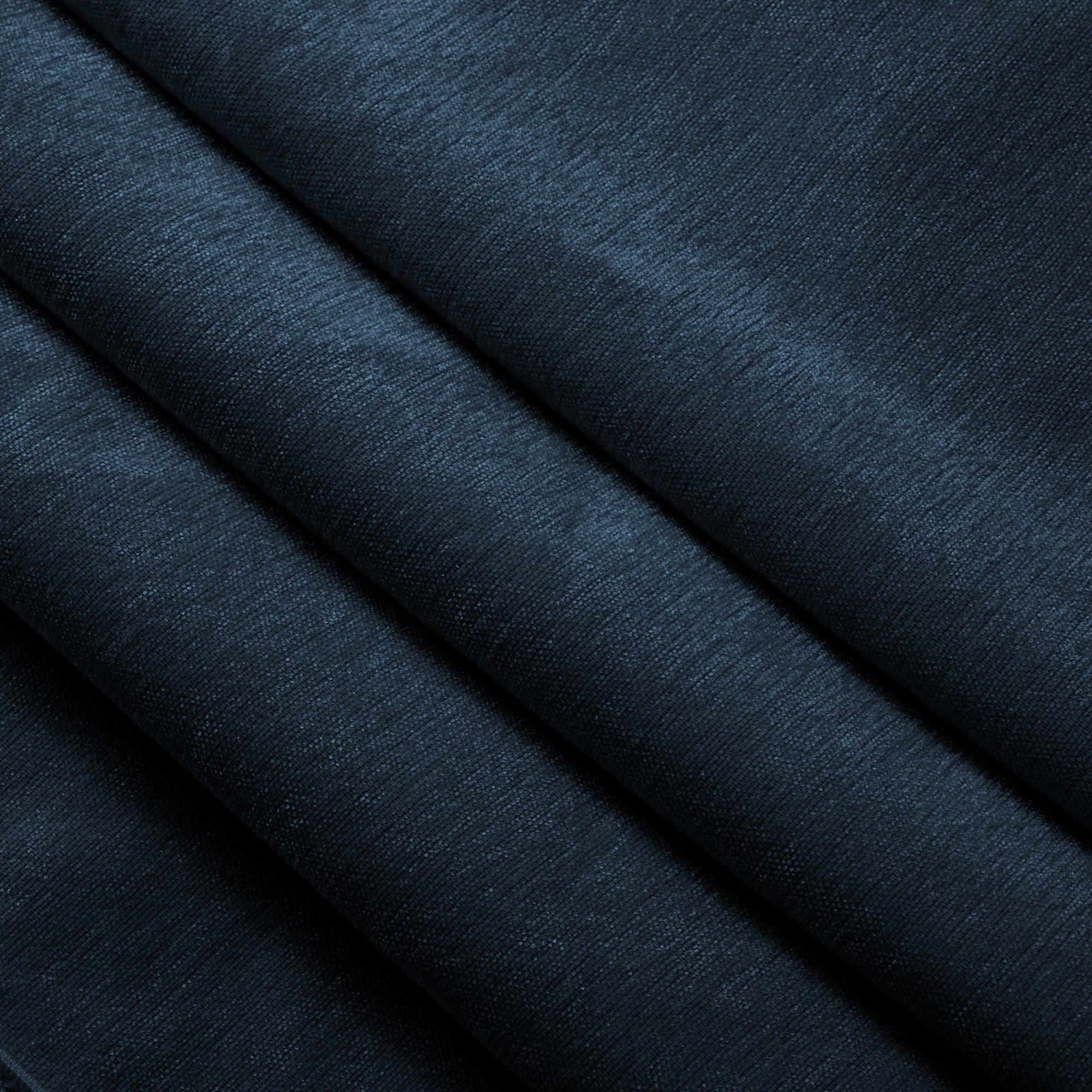 Walker Edison | Fauteuil bleu Cloud avec housse amovible et repose-pieds