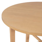 Walker Edison | Ensemble de salle à manger rétro simple 5 pièces avec 4 chaises 