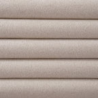 Tête de lit rembourrée en tissu bouclé, cadre de lit en bois pour lit queen size