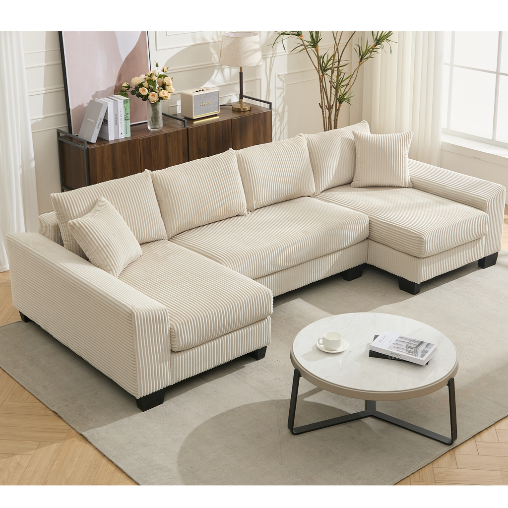 Walker Edison | Canapé-lit gigogne en velours côtelé de 114 pouces