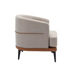 Fauteuil d'appoint moderne bicolore Walker Edison |