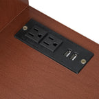 Walker Edison | Coiffeuse moderne avec tiroirs