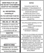 Walker Edison | Canapé d'angle convertible garni de duvet avec méridienne réversible 