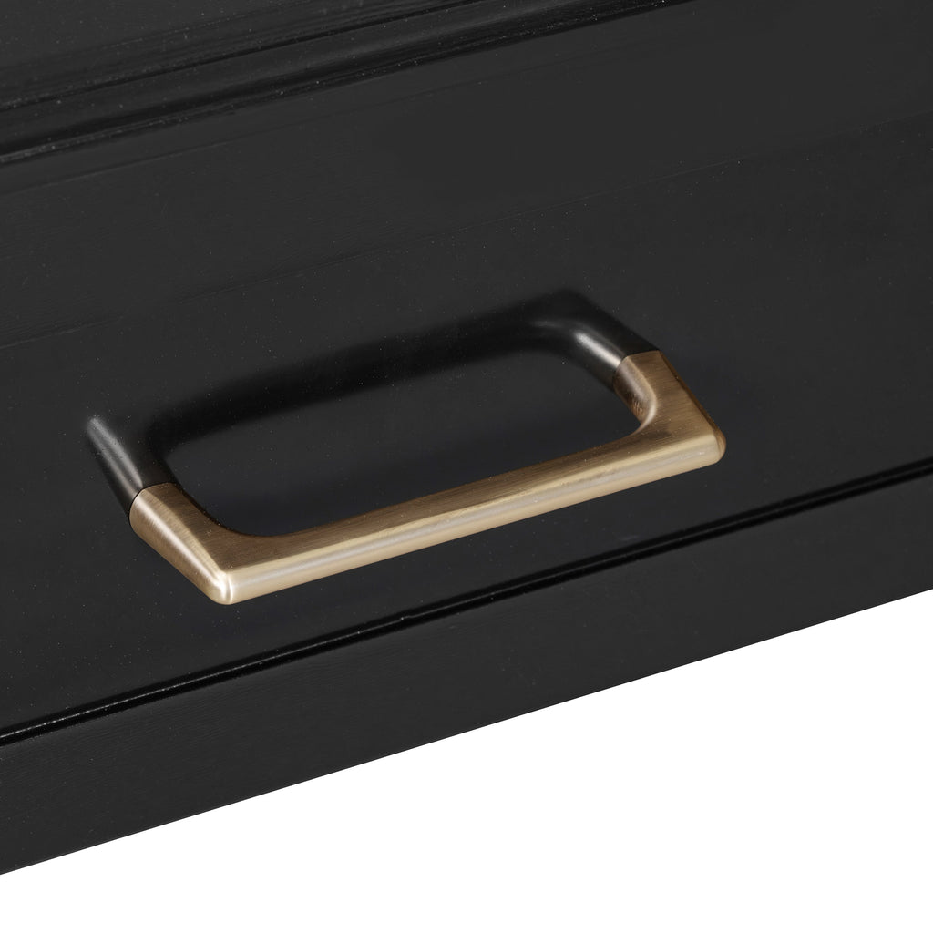 Walker Edison | Ensemble coiffeuse et chaise de maquillage moderne et bureau