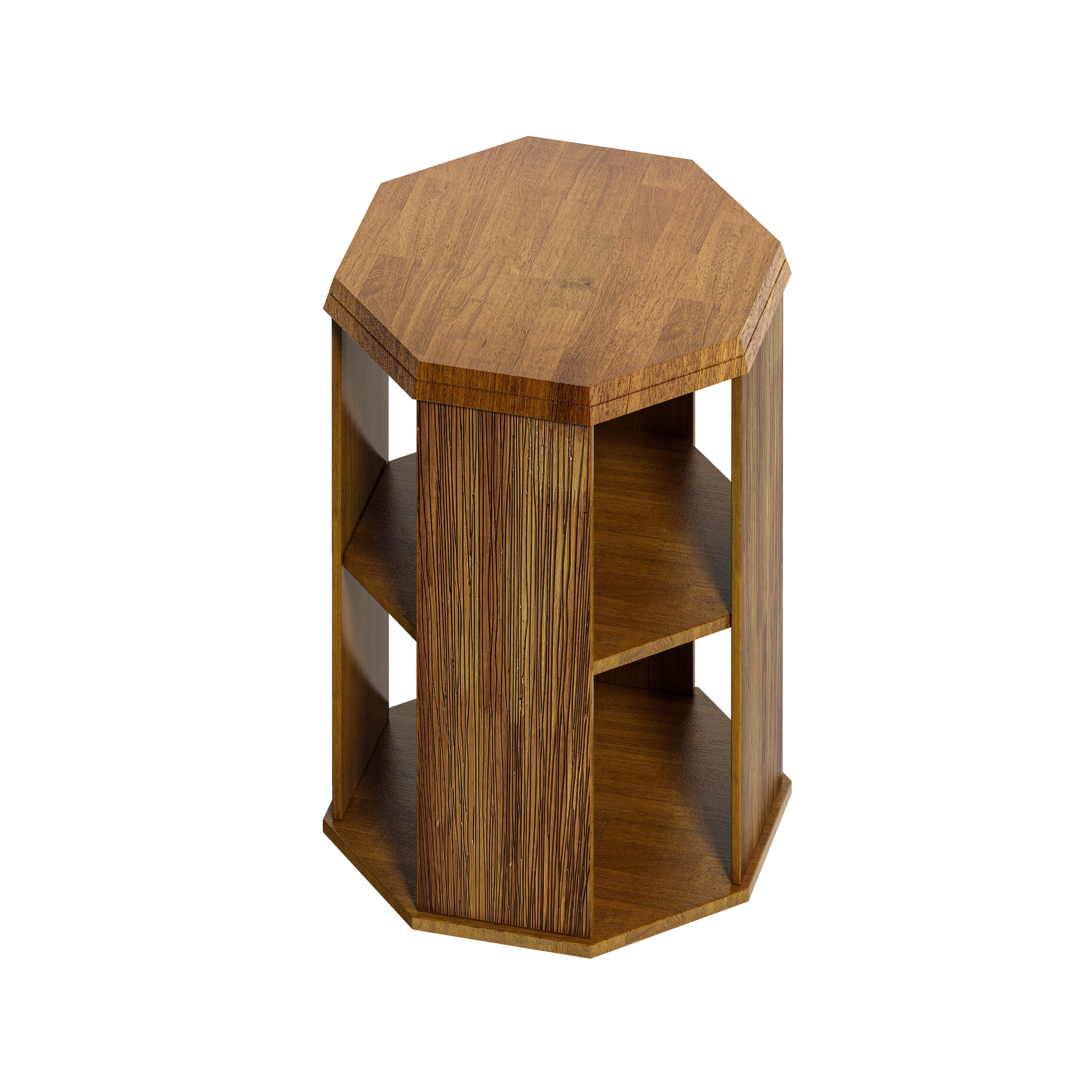 Ensemble de deux tables basses octogonales 