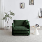 Fauteuil canapé-lit en chenille avec coussin Cloud Pillow Top