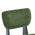 Walker Edison | Fauteuil d'appoint moderne, minimaliste et élégant avec piètement en bois robuste (lot de 2)