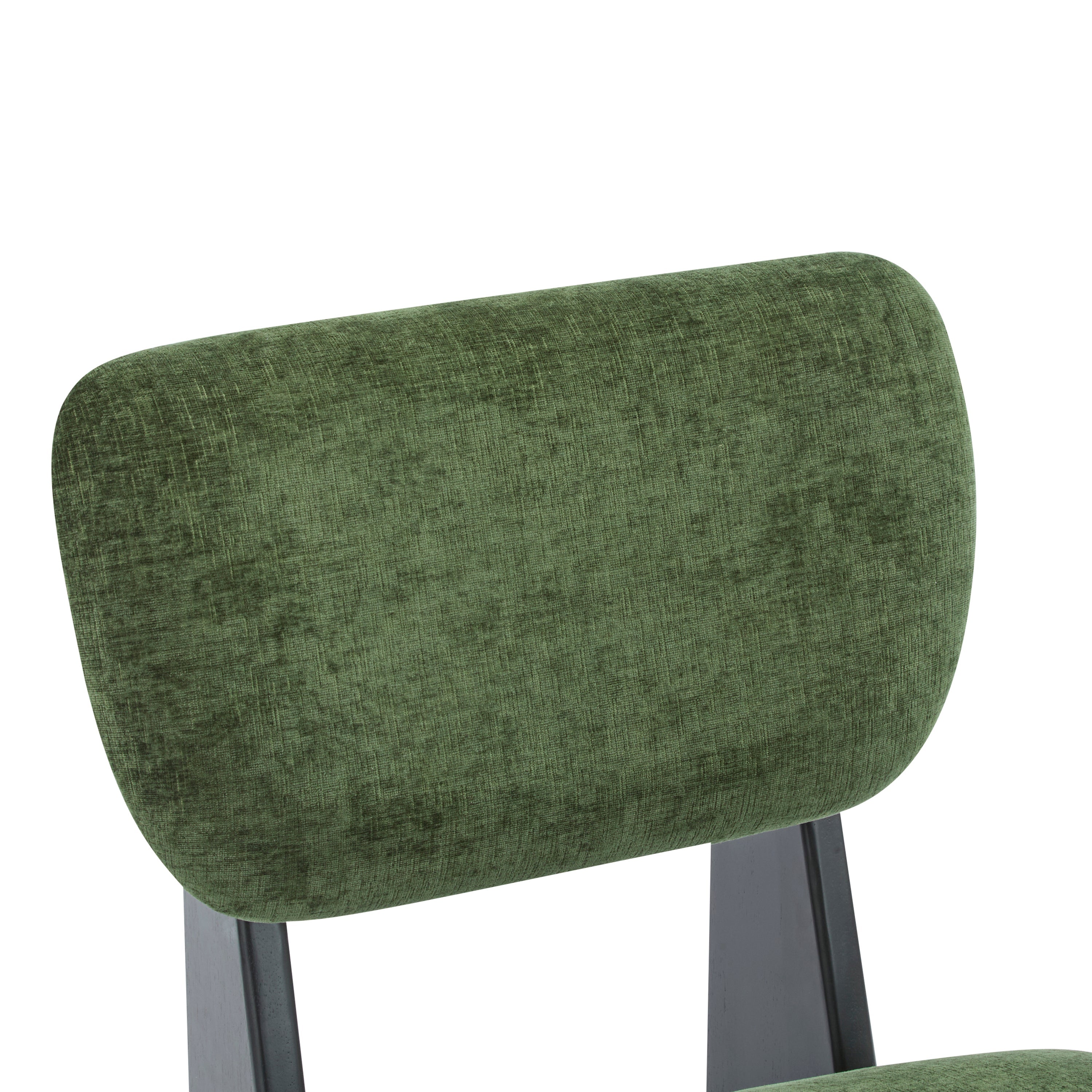 Walker Edison | Fauteuil d'appoint moderne, minimaliste et élégant avec piètement en bois robuste (lot de 2)