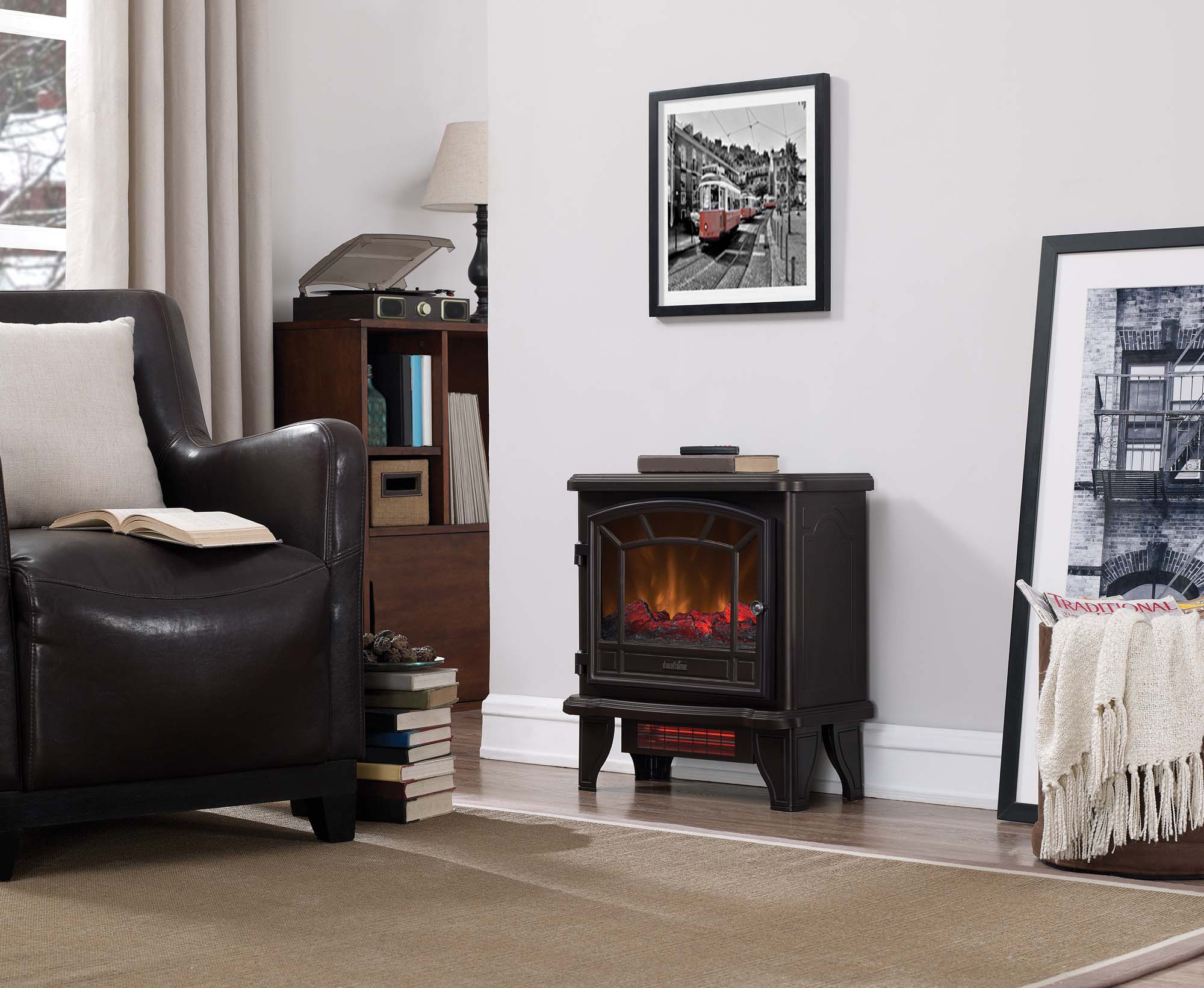 Duraflame™ - Poêle-foyer électrique de 23 pi pour une surface allant jusqu'à 1 000 pi²