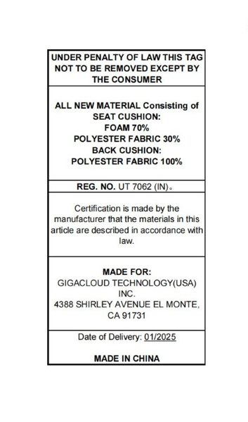 Walker Edison | Ensemble table et chaises de jardin contemporain style U