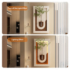 Décoration murale en grès à LED 3 couleurs réglables 