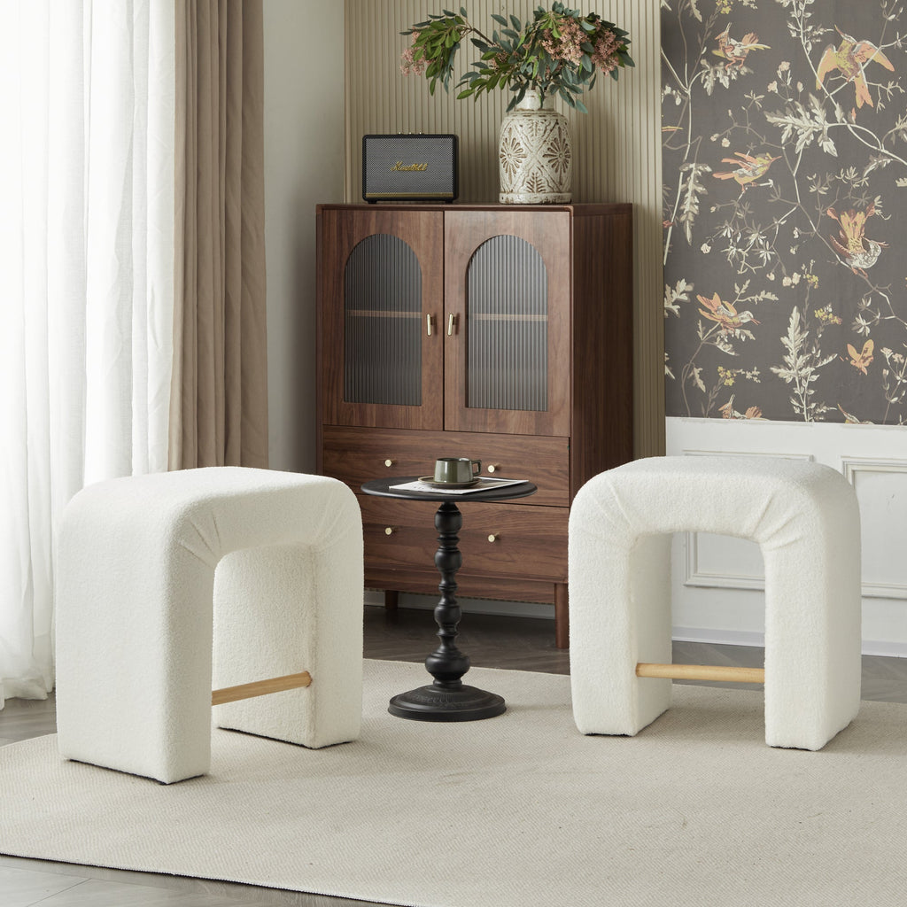 Walker Edison | Ensemble de 2 tabourets Boucle